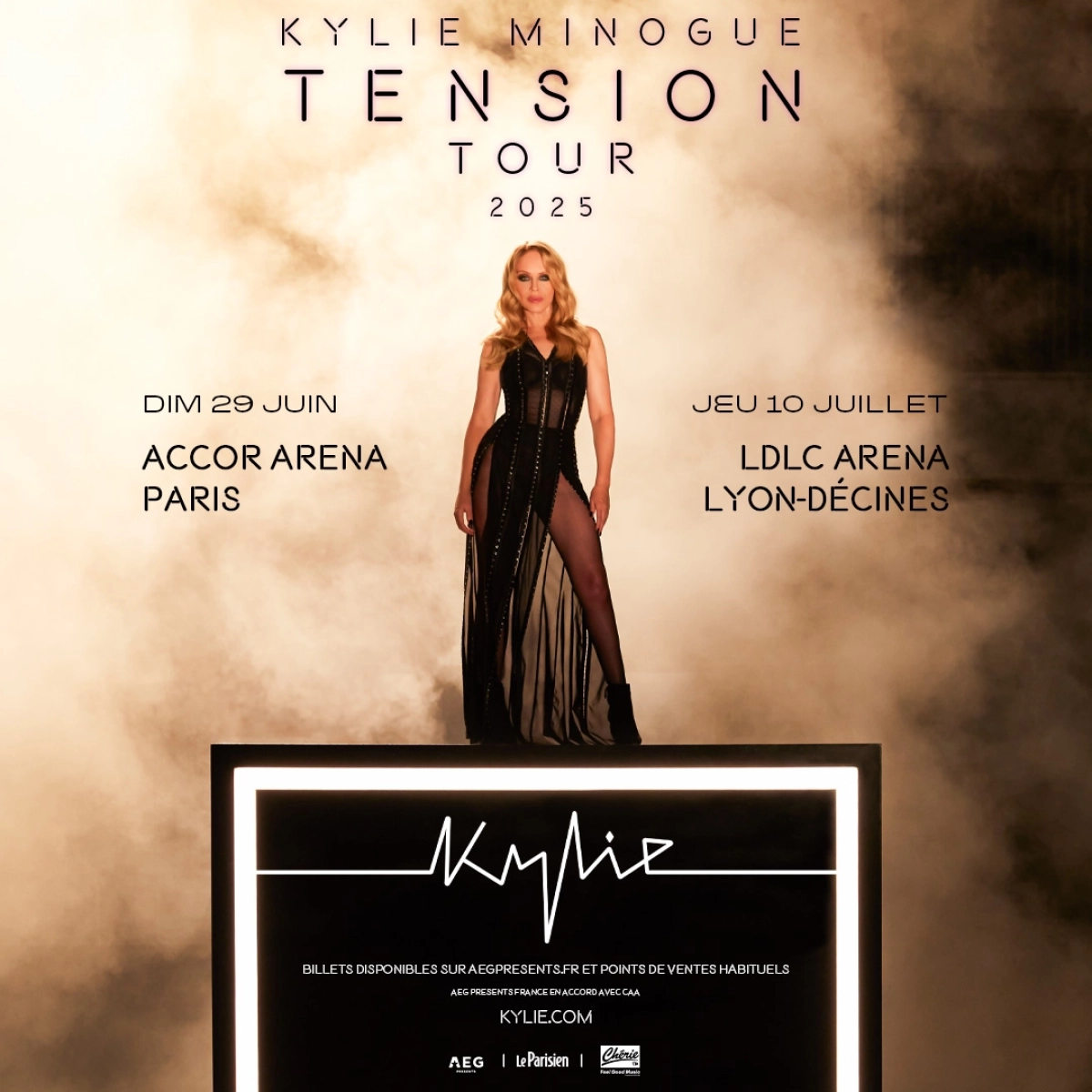 Billets Kylie Minogue (Accor Arena - Paris)