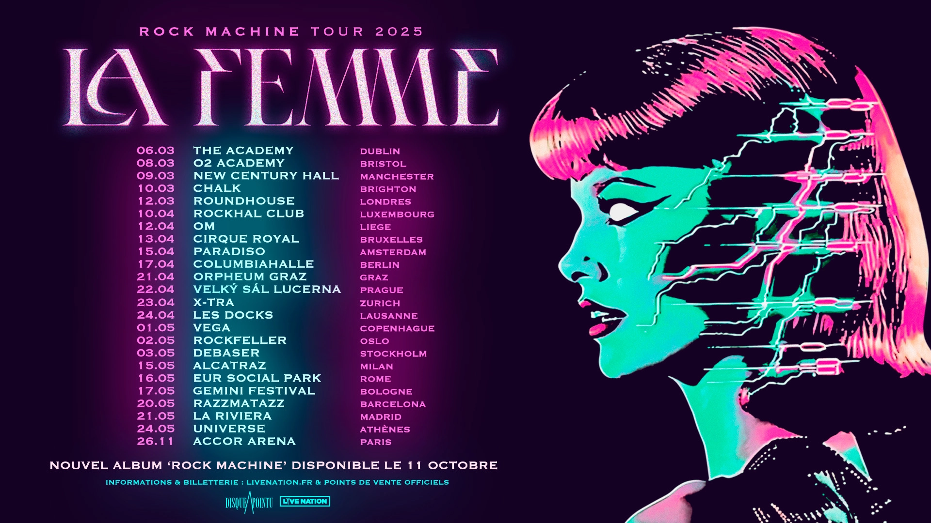 La Femme at Columbiahalle Tickets