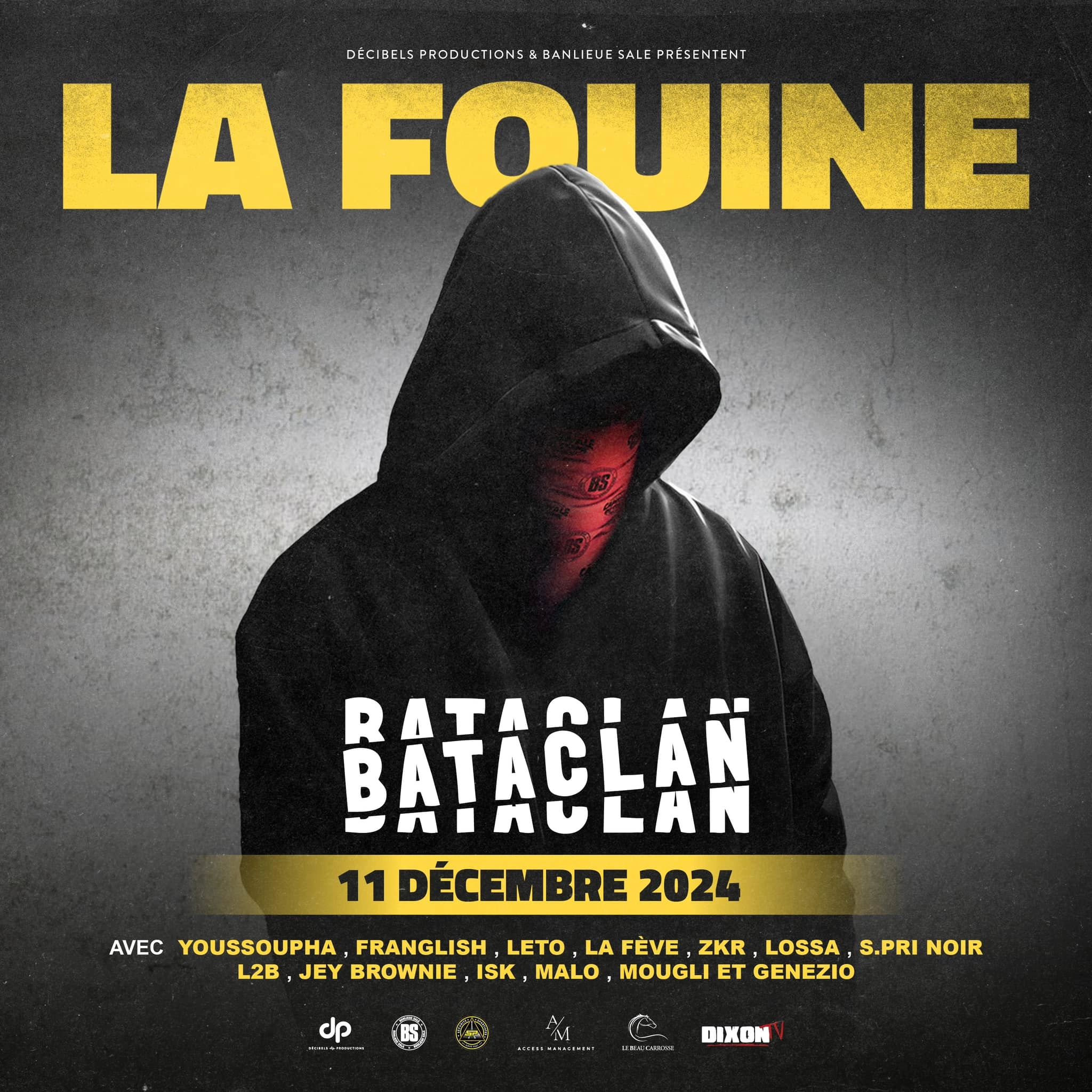 Billets La Fouine (Bataclan - Paris)