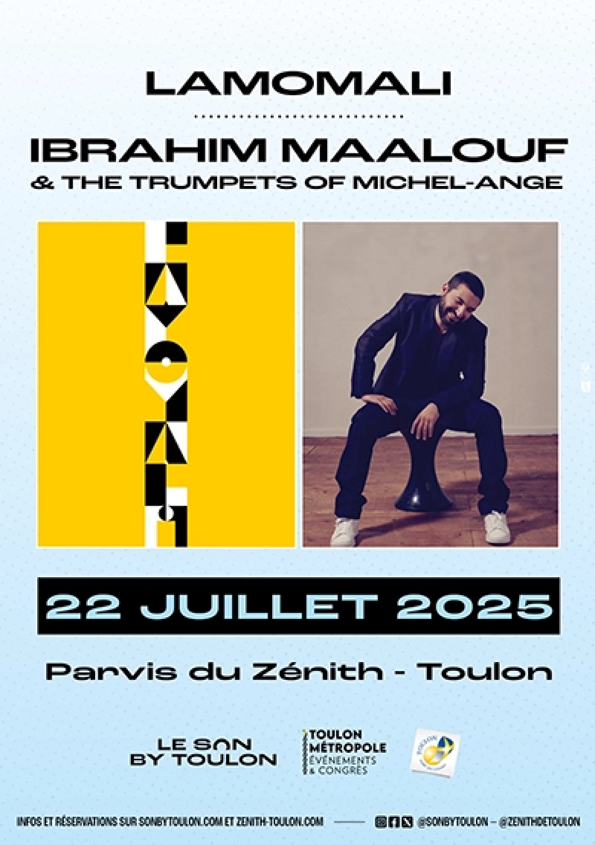 Lamomali - Ibrahim Maalouf at Zenith Omega Toulon Tickets