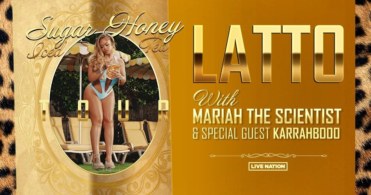 Latto - Sugar Honey Iced Tea Tour at History Tickets