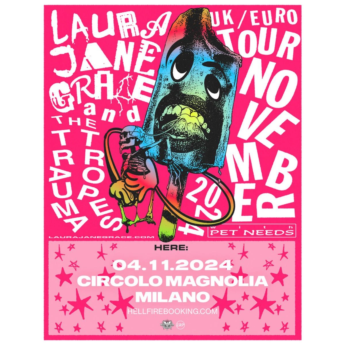 Laura Jane Grace - Pet Needs at Circolo Magnolia Tickets