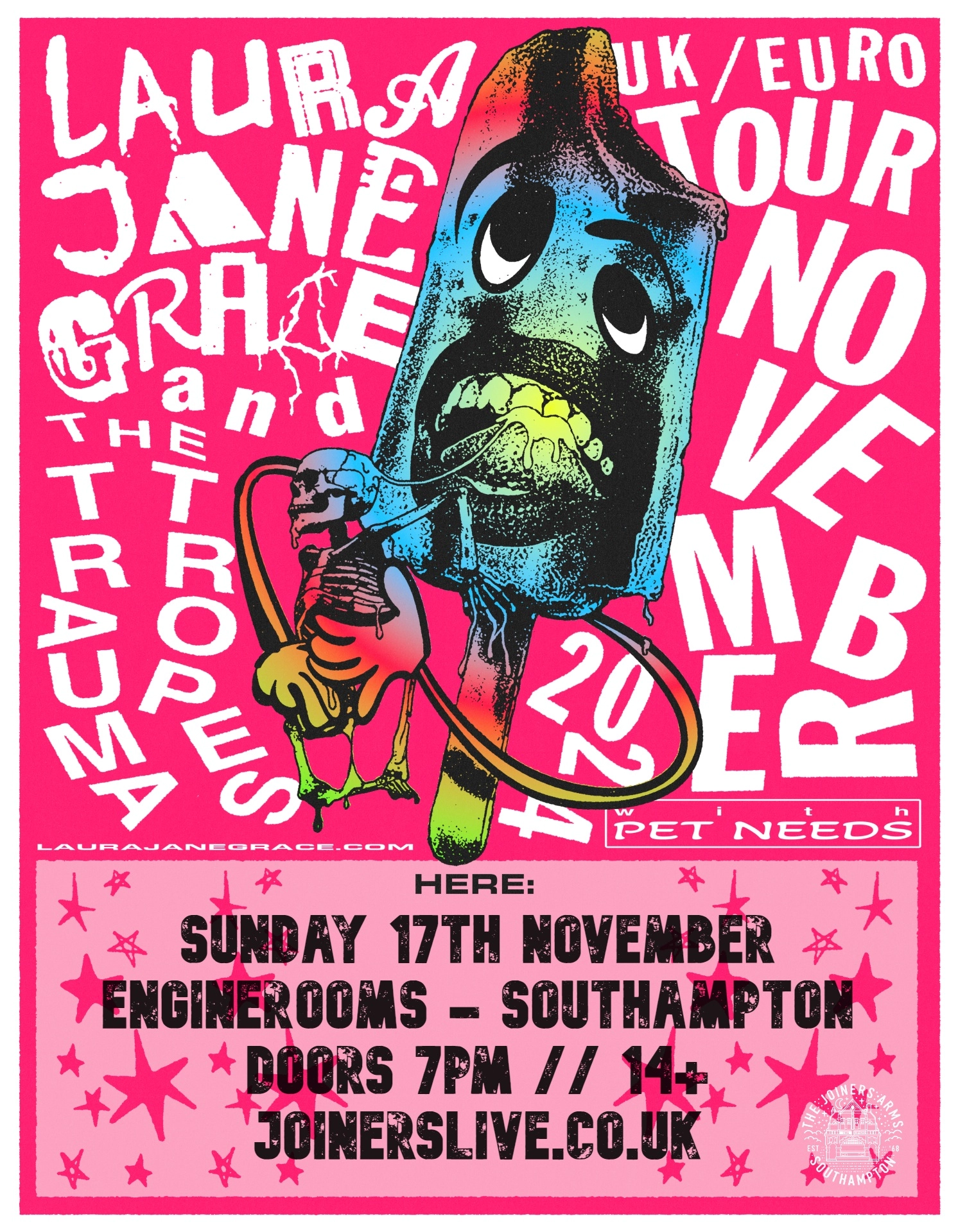 Laura Jane Grace - Pet Needs at Southampton Engine Rooms Tickets