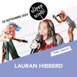 Lauran Hibberd in der Supersonic Records Tickets