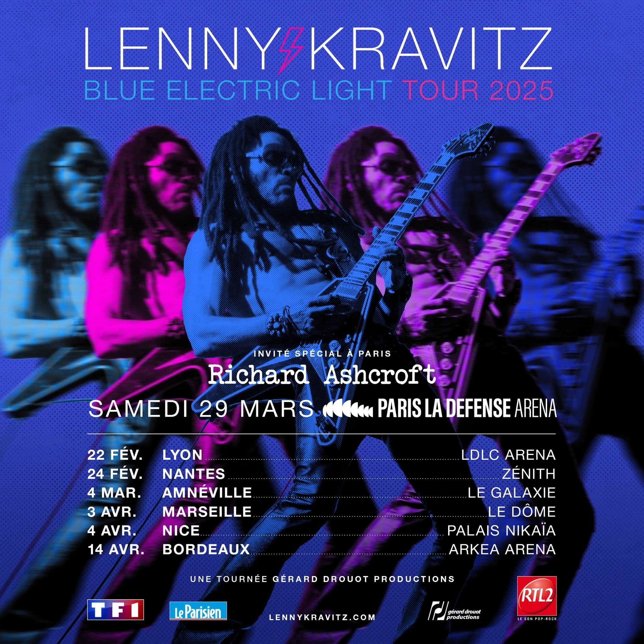 Lenny Kravitz en Galaxie Tickets