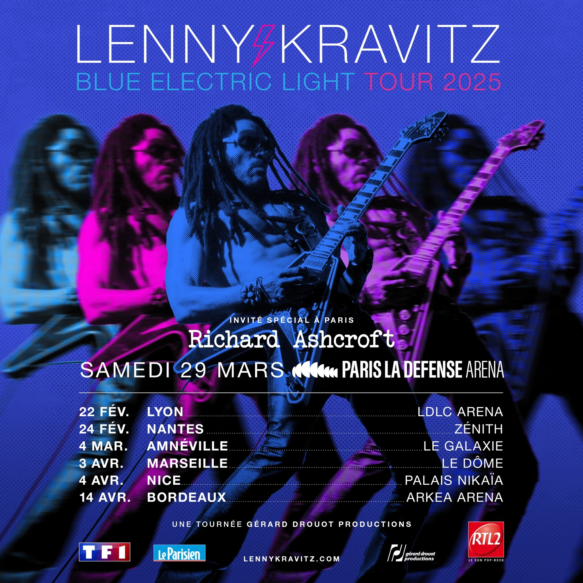 Lenny Kravitz at LDLC Arena Tickets