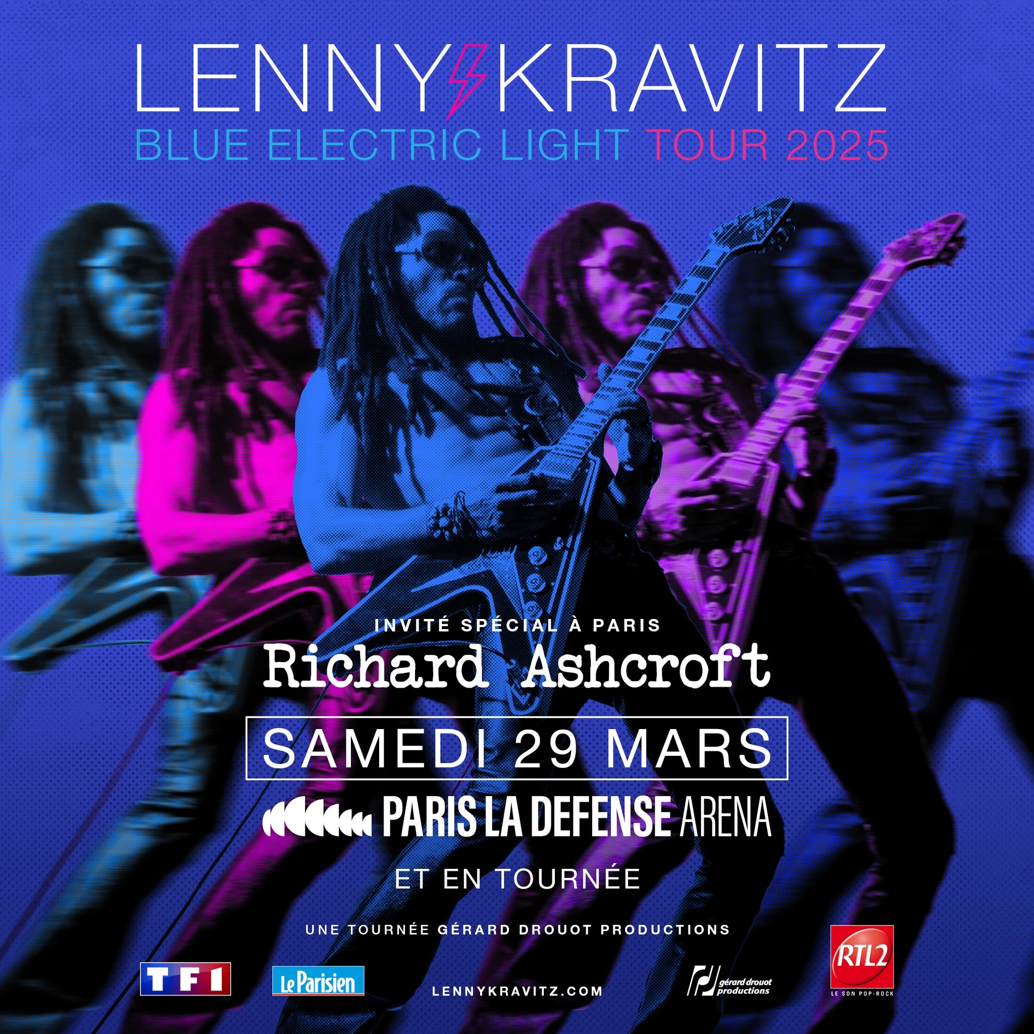 Lenny Kravitz at Paris La Defense Arena Tickets