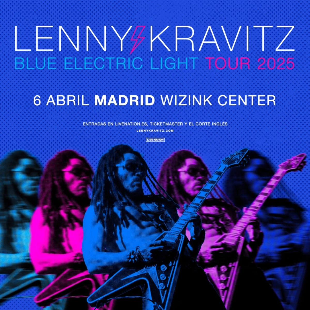 Lenny Kravitz al WiZink Center Tickets