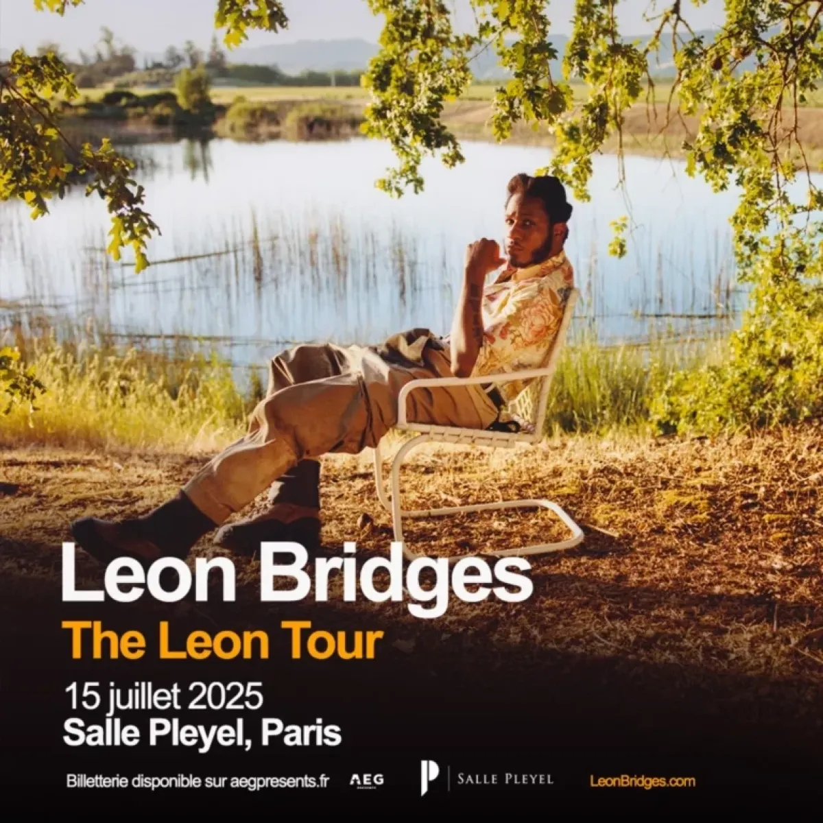 Billets Leon Bridges (Salle Pleyel - Paris)