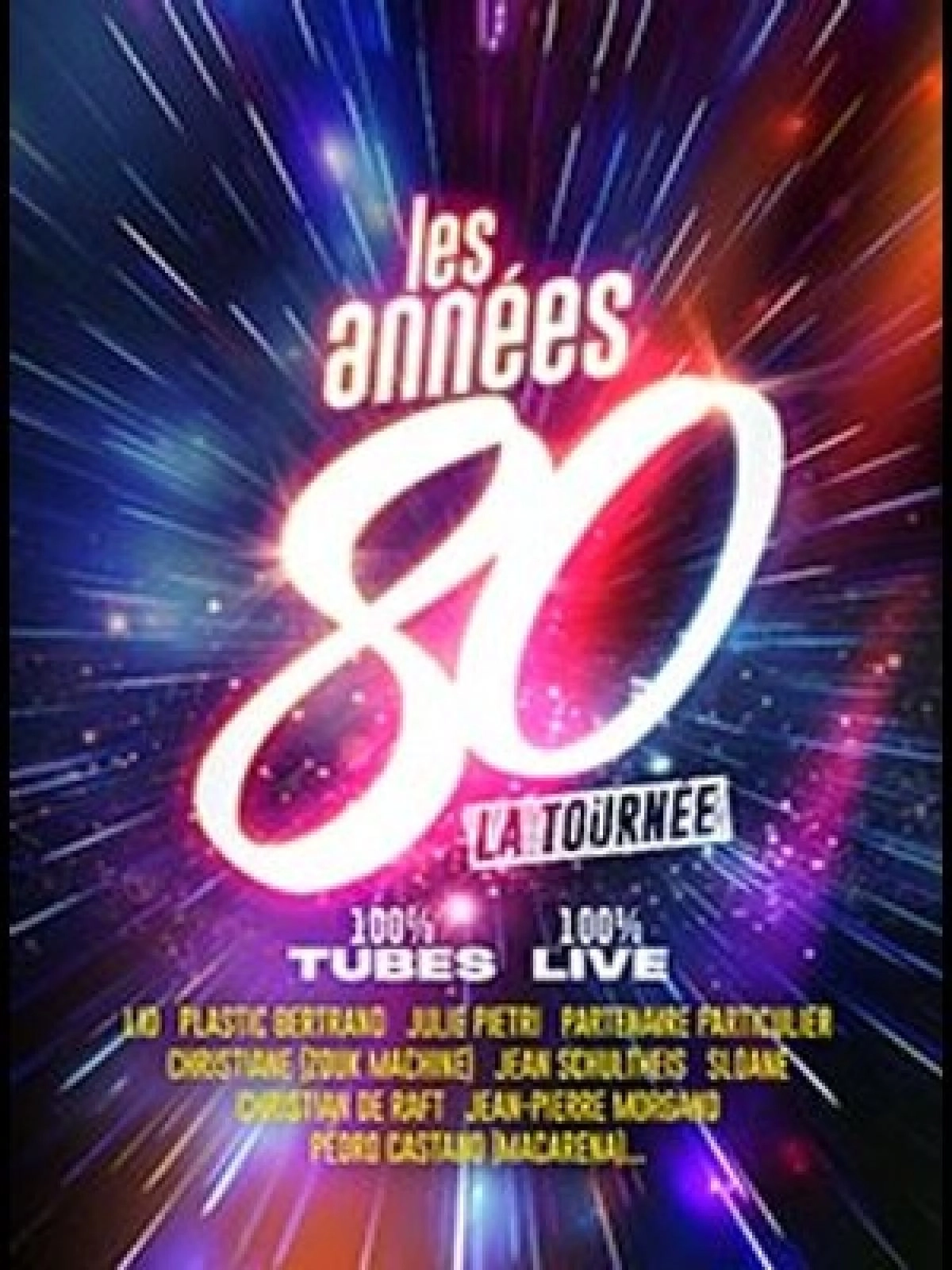 Les Annees 80 - La Tournee at Sceneo Tickets