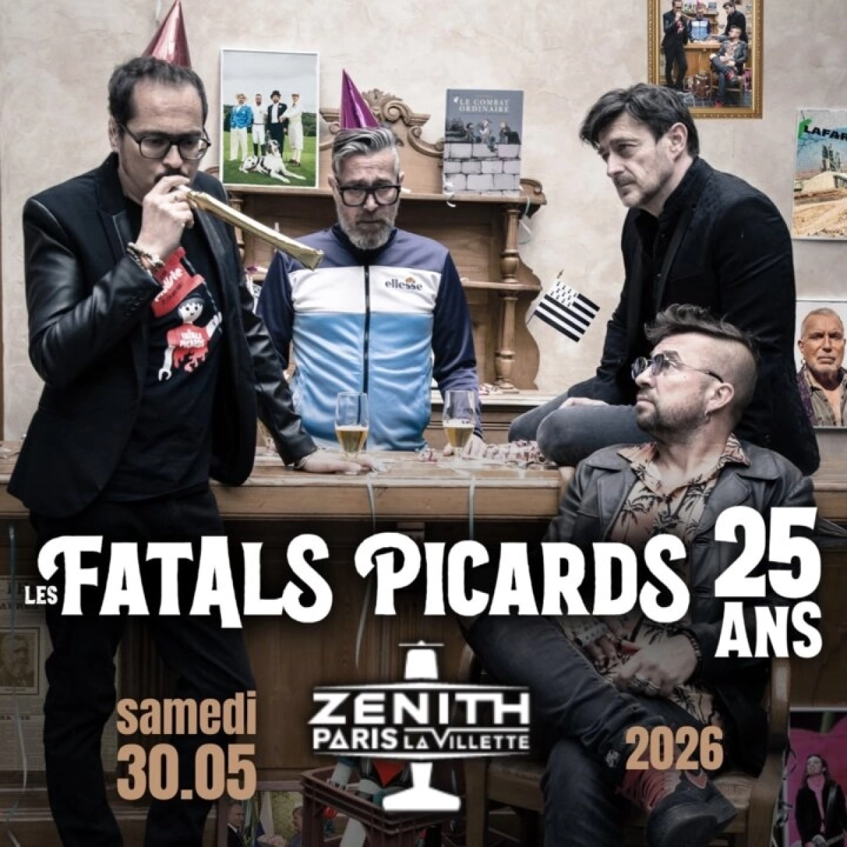 Les Fatals Picards in der Zenith Paris Tickets