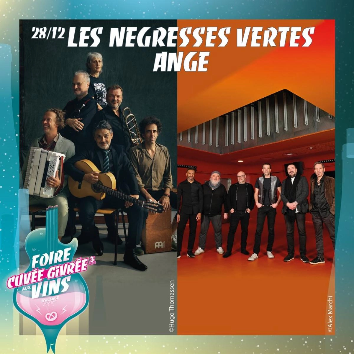 Les Negresses Vertes - Ange in der Halle Aux Vins - Parc Expo Colmar Tickets