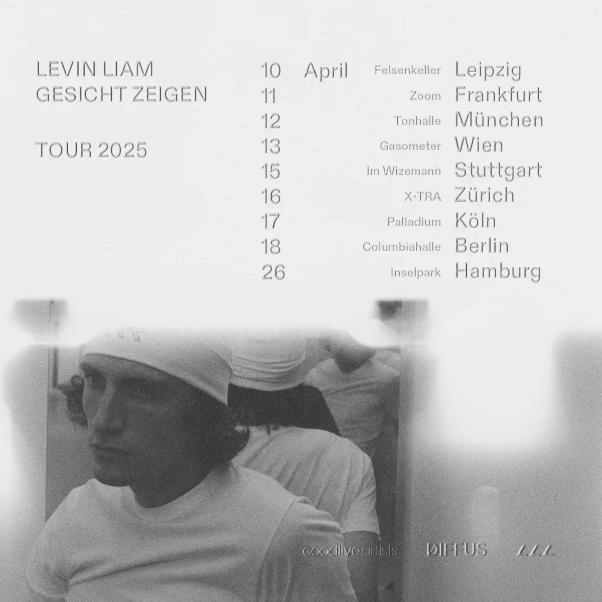 Billets Levin Liam (Columbiahalle - Berlin)