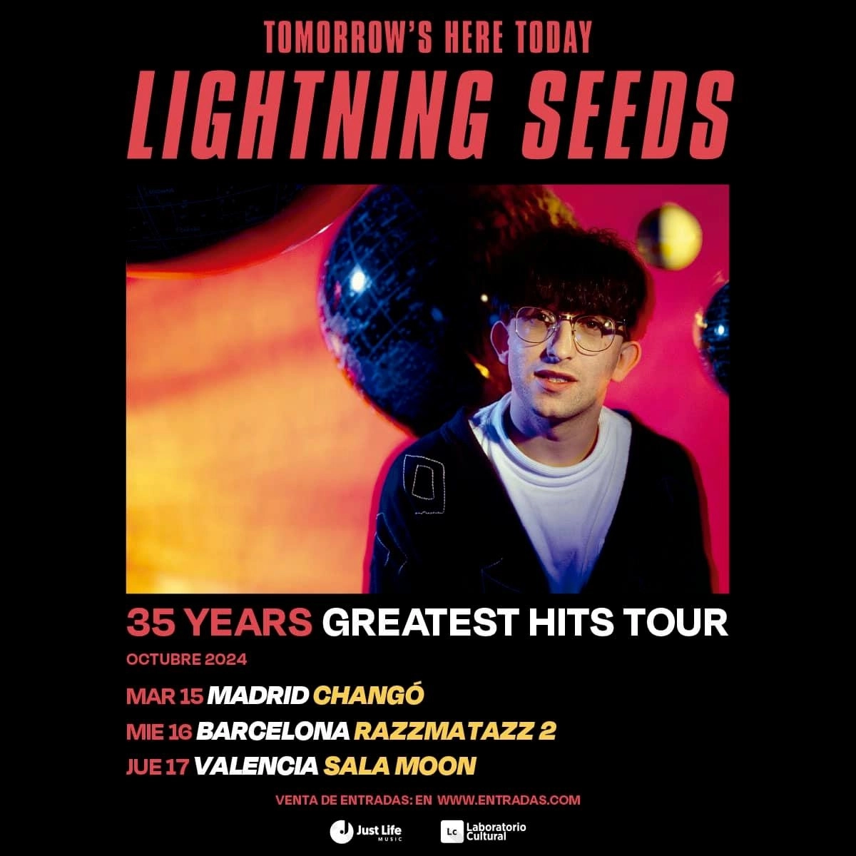 Billets Lightning Seeds (Chango - Madrid)