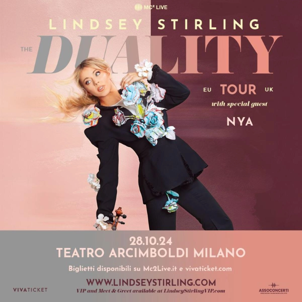 Lindsey Stirling in der Teatro Degli Arcimboldi Tickets