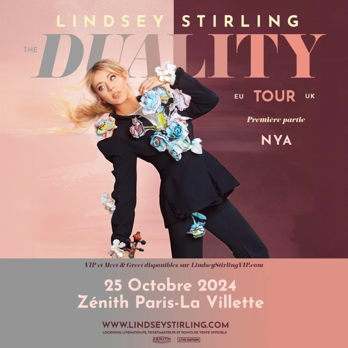 Lindsey Stirling at Zenith Paris Tickets