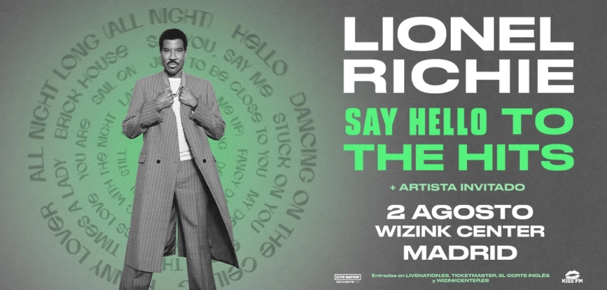 Lionel Richie in der WiZink Center Tickets