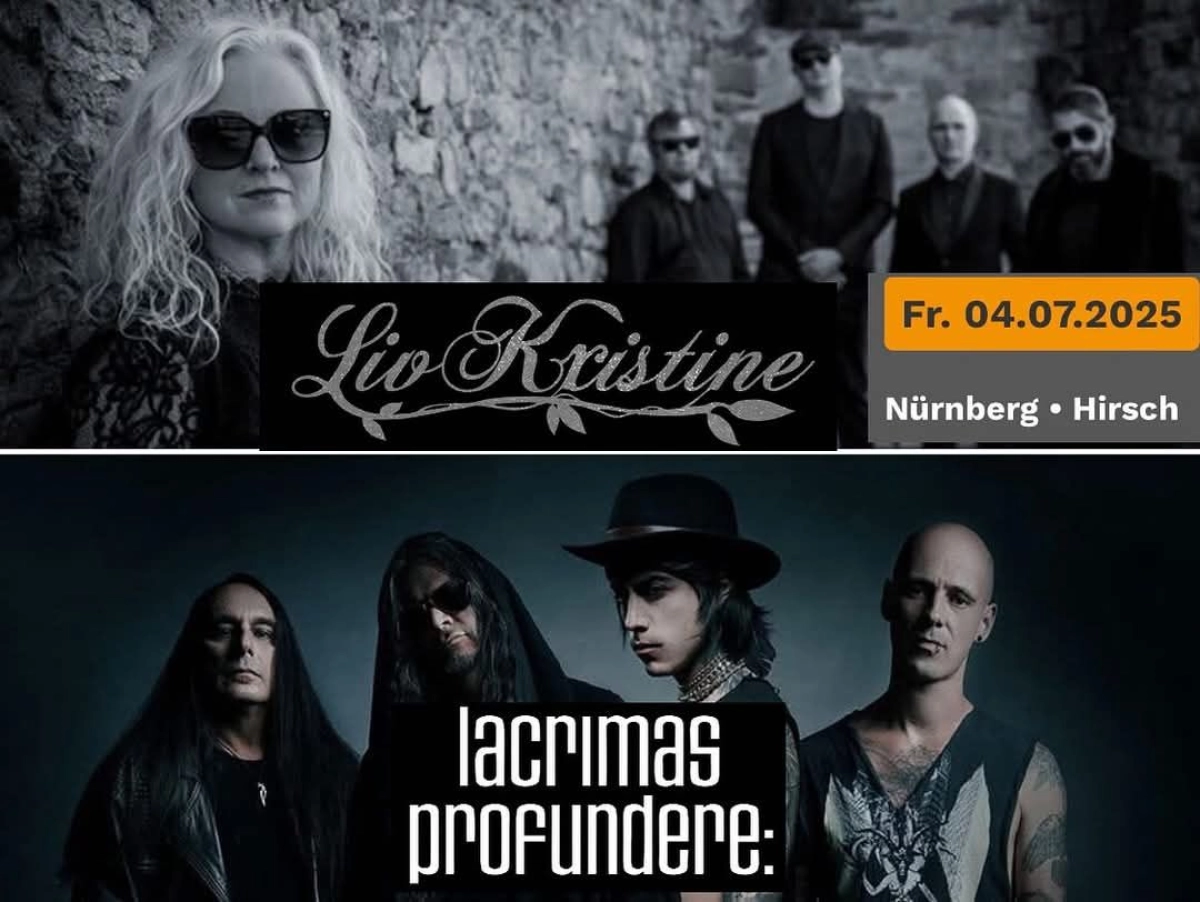 Liv Kristine - Lacrimas Profundere en Hirsch Nürnberg Tickets