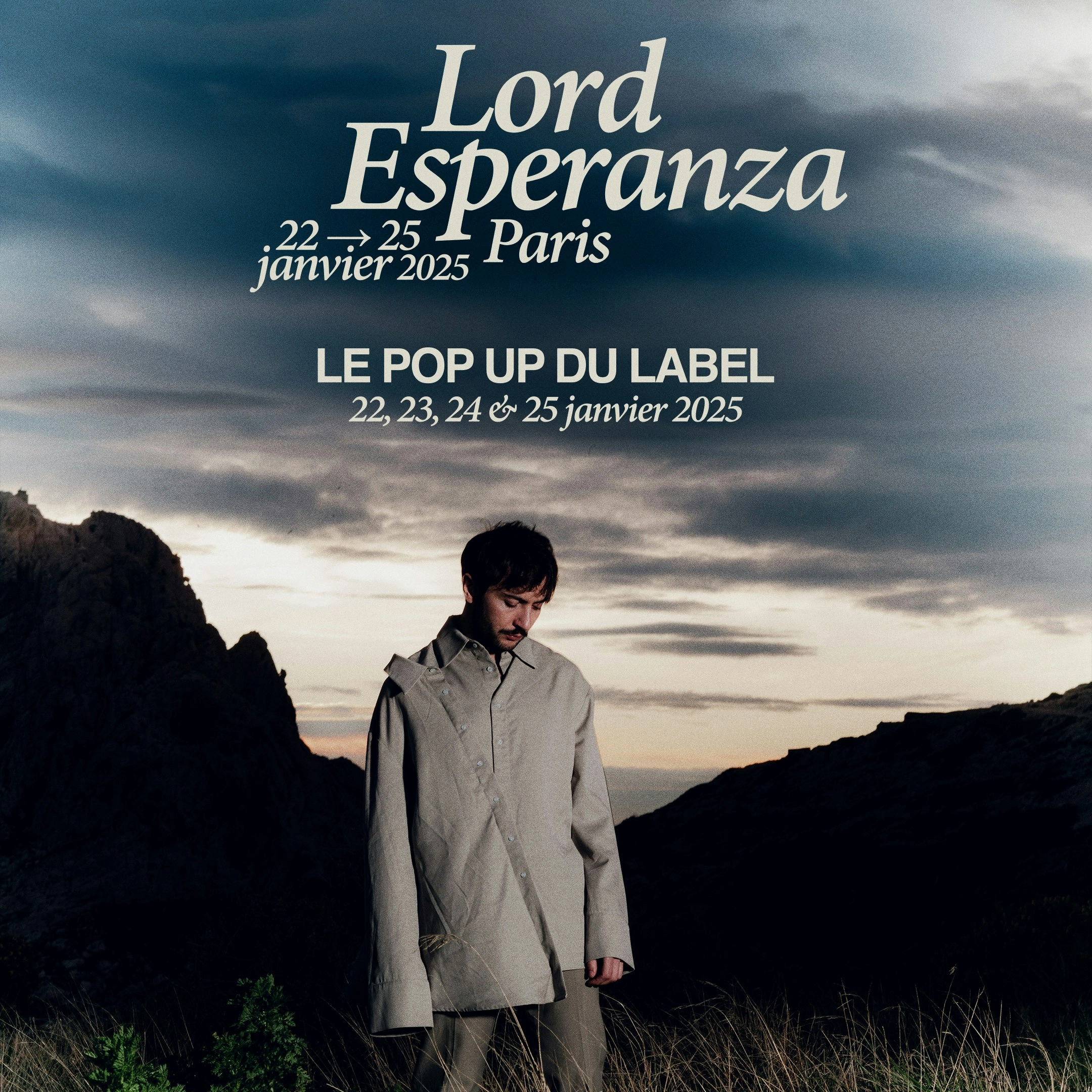 Lord Esperanza at Popup Paris Tickets