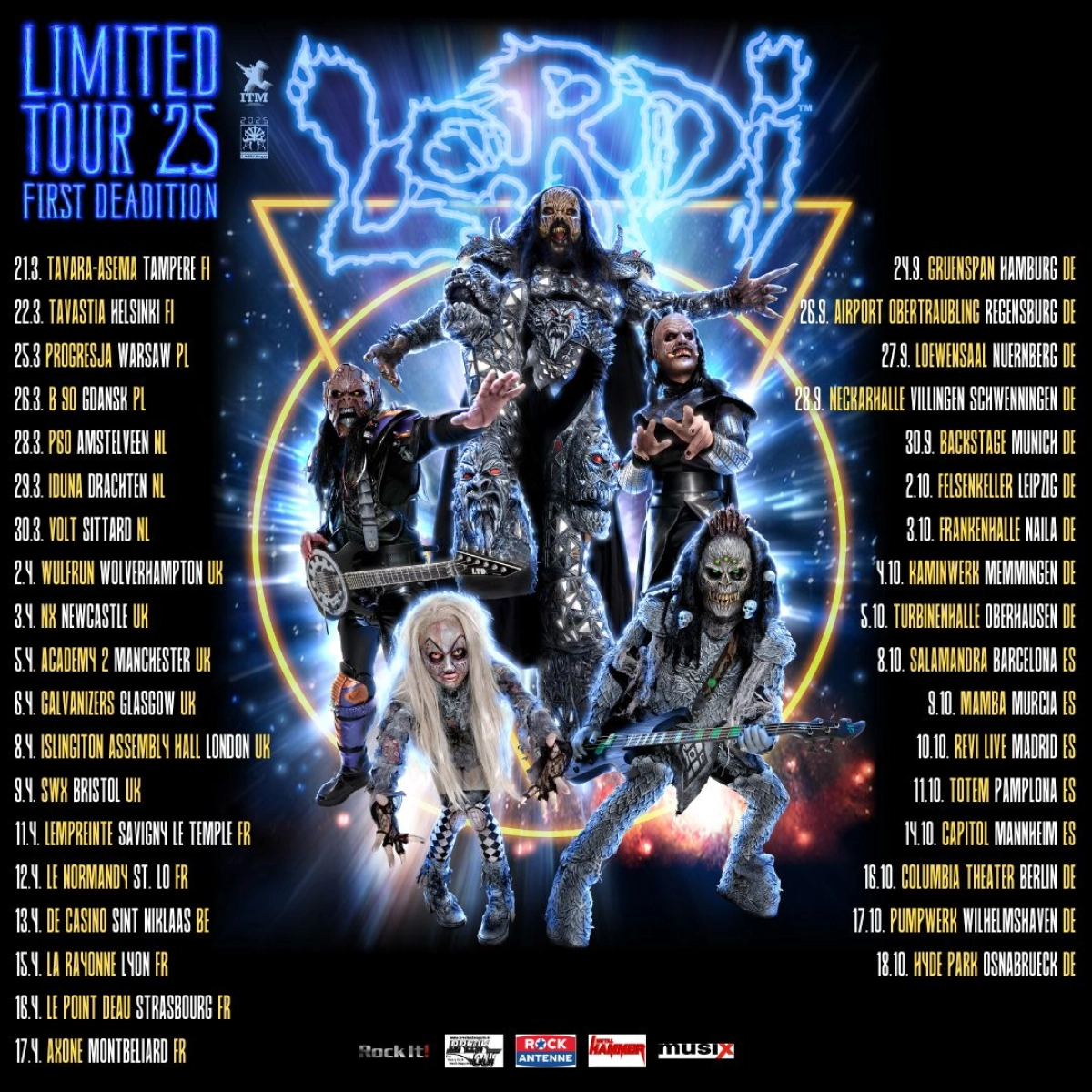 Lordi en Mamba Tickets