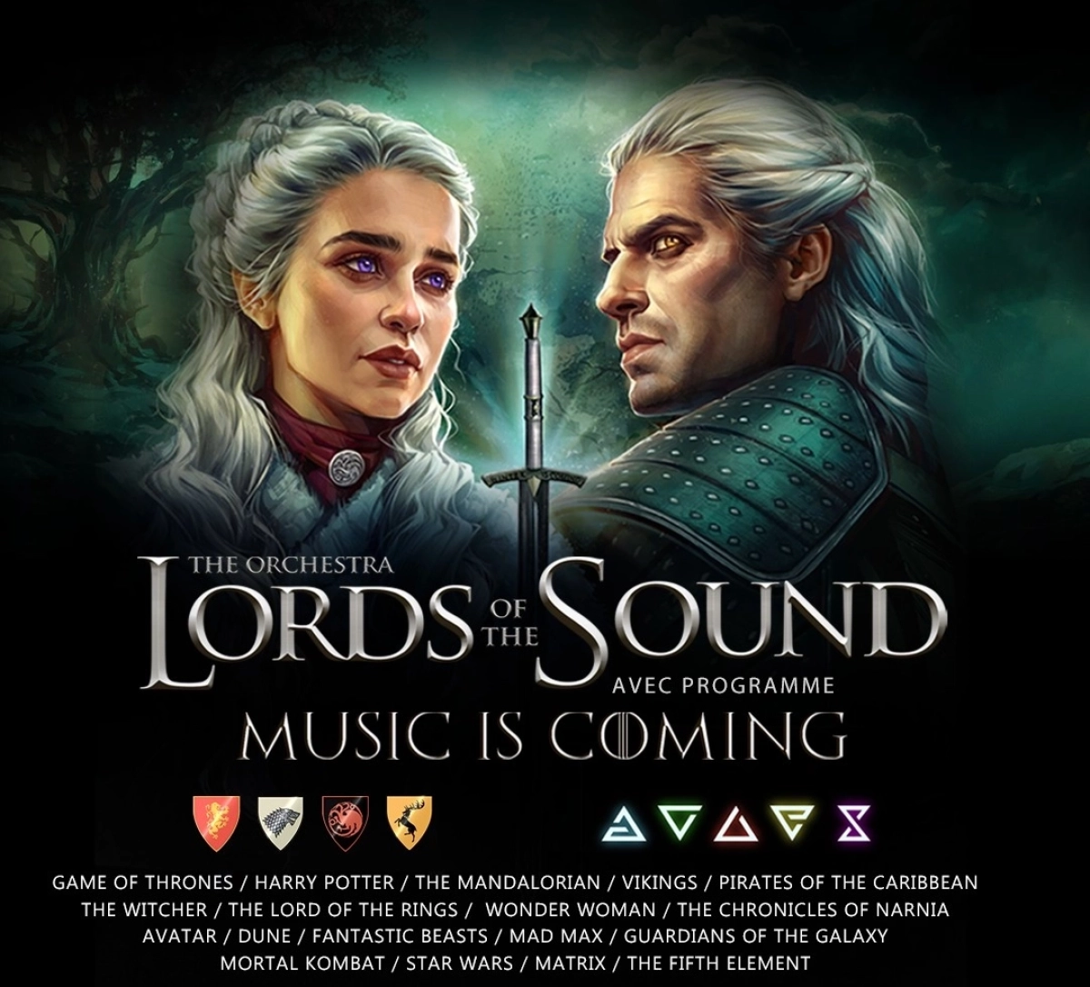 Billets Lords Of The Sound - Music Is Coming (Glaz Arena - Cesson-Sévigné)