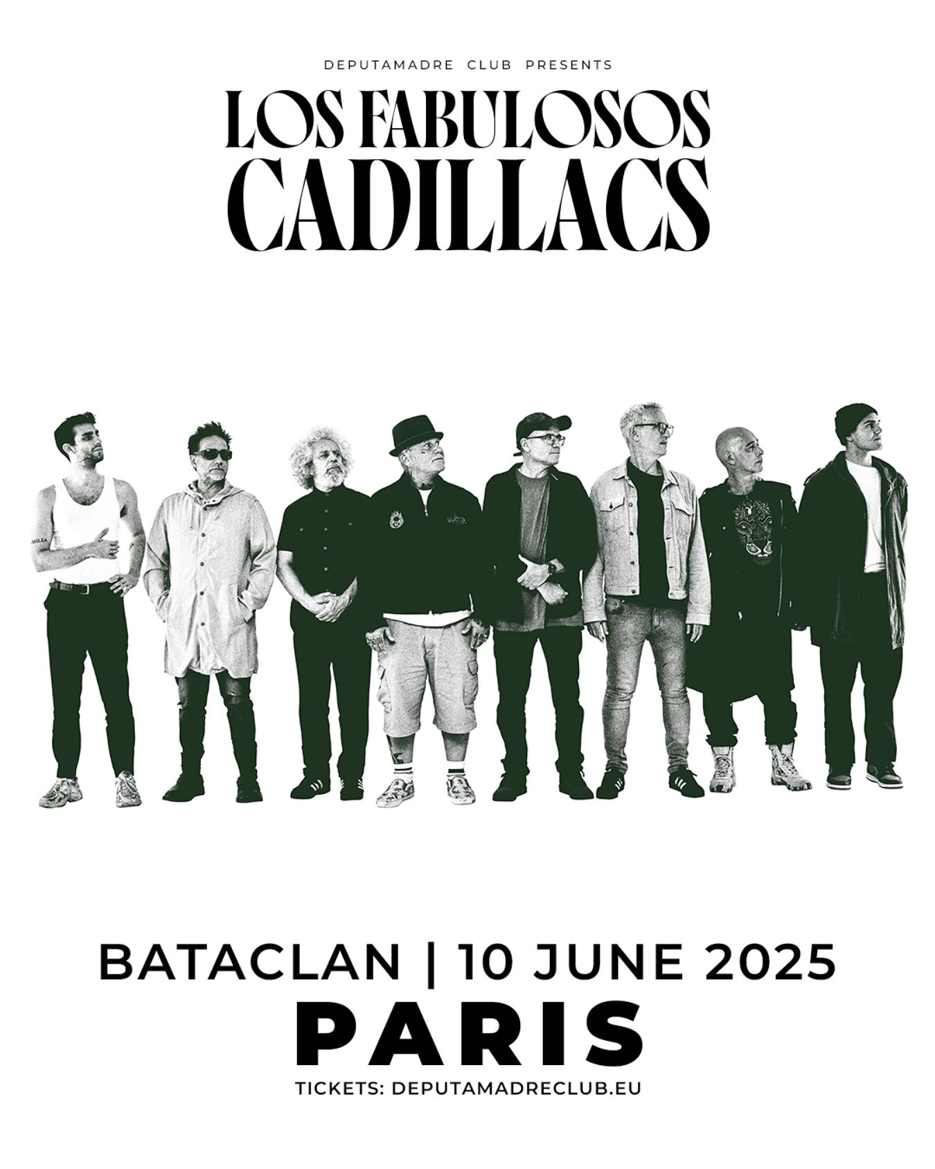 Los Fabulosos Cadillacs en Bataclan Tickets