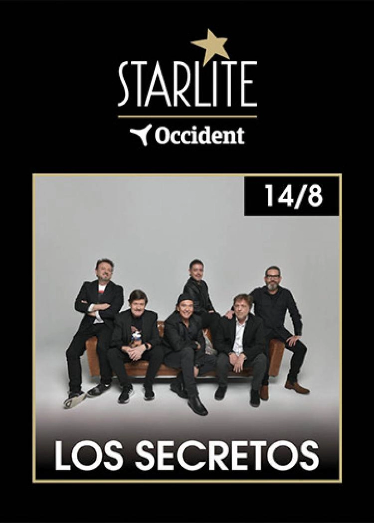 Los Secretos at Starlite Marbella Tickets