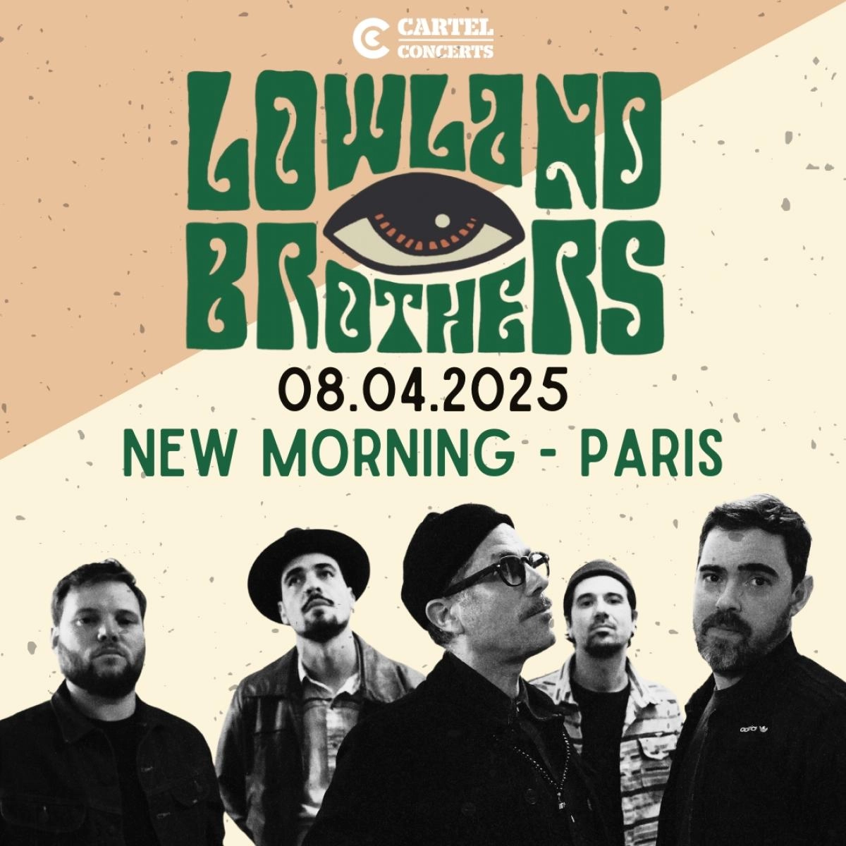 Lowland Brothers at New Morning Tickets