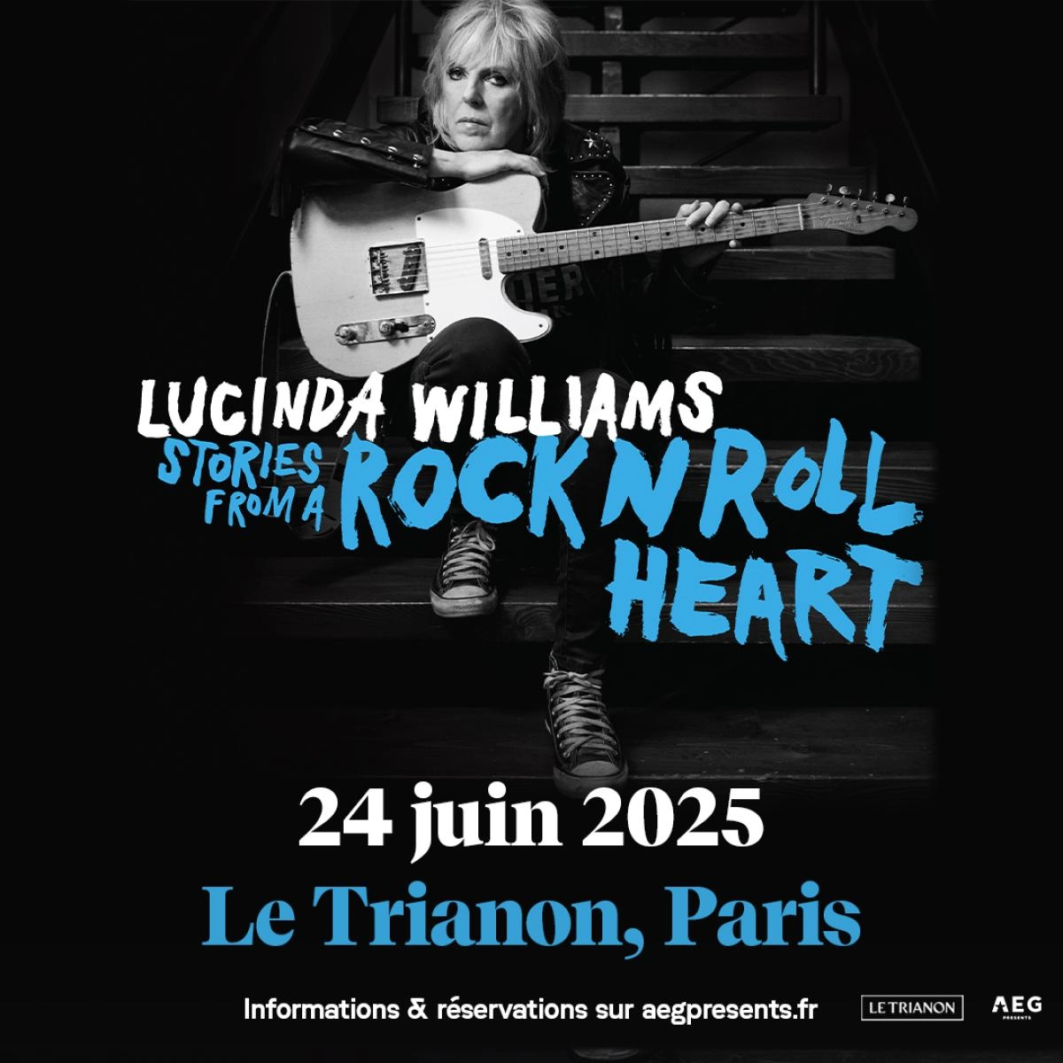 Lucinda Williams en Le Trianon Tickets