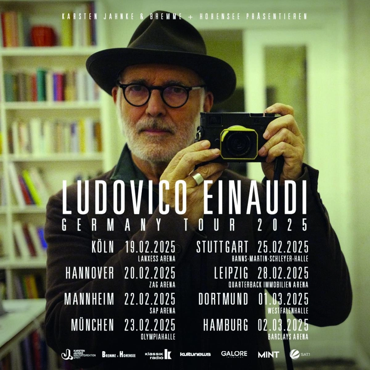 Ludovico Einaudi at Barclays Arena Tickets