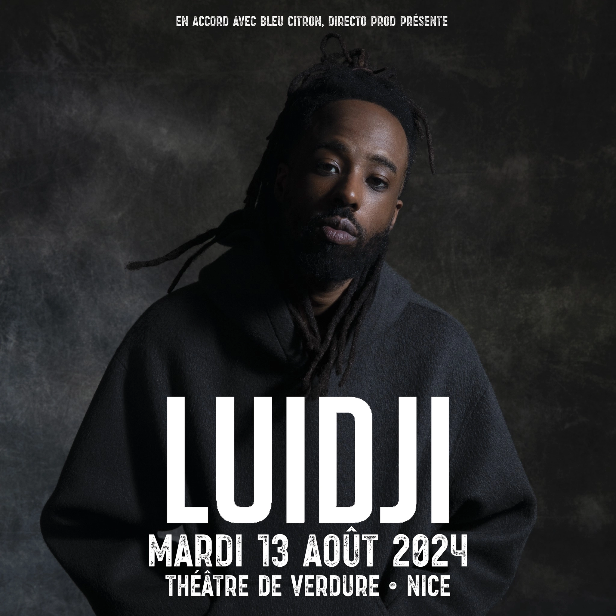 Concert Luidji à Nice (Theatre De Verdure Nice) du 13 août 2024