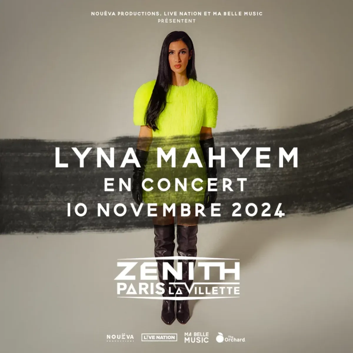 Lyna Mahyem al Zenith Paris Tickets