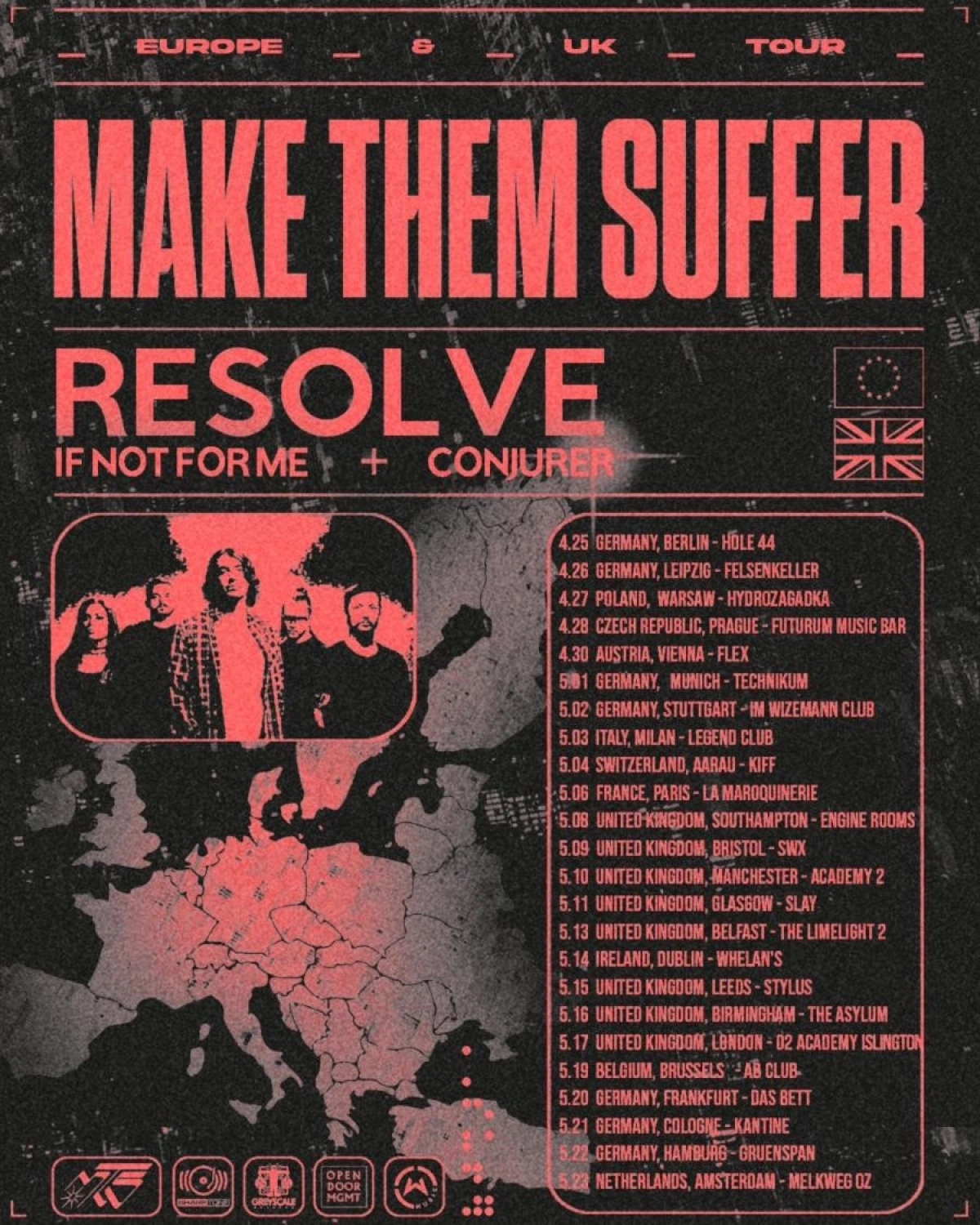 Make Them Suffer in der Ancienne Belgique Tickets