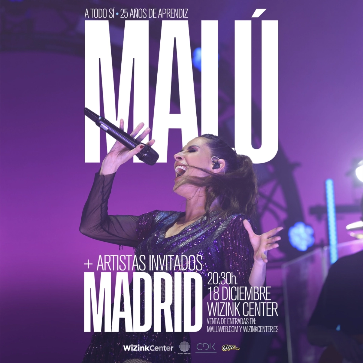 Malu en WiZink Center Tickets