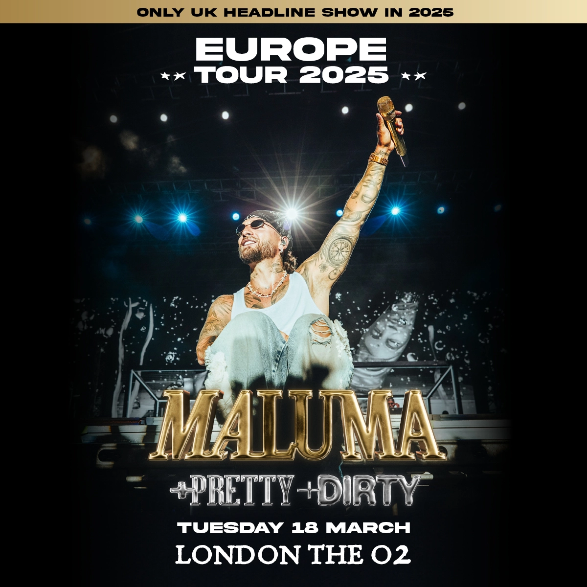 Maluma at The O2 Arena Tickets