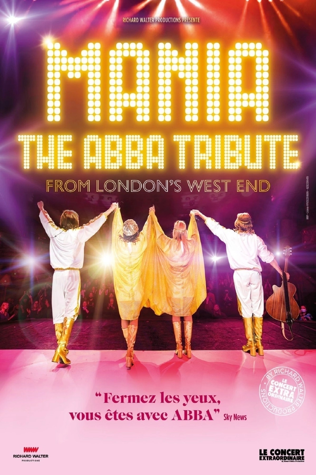 Mania - The Abba Tribute at Le Cube Troyes Tickets