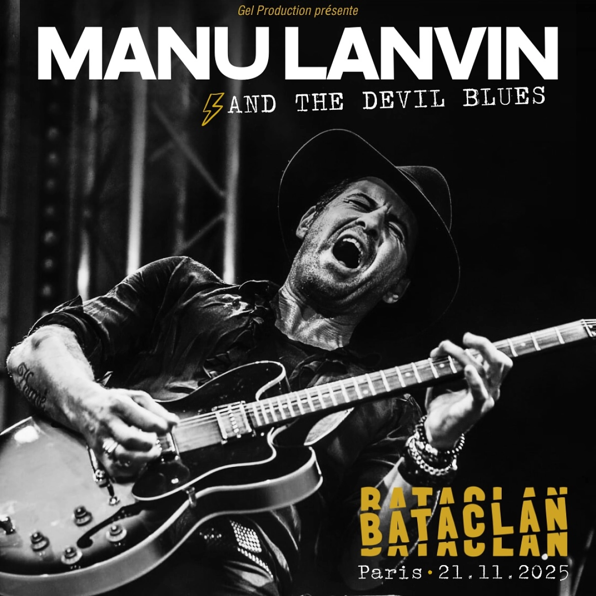 Manu Lanvin and The Devil Blues al Bataclan Tickets