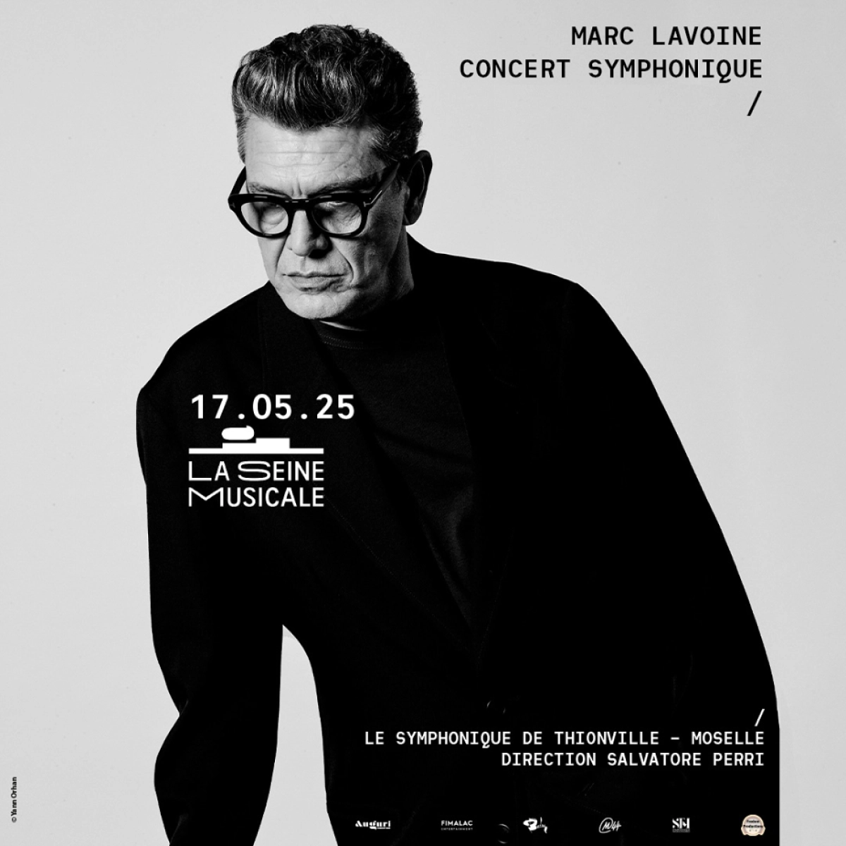 Concert Marc Lavoine à Paris (La Seine Musicale) du 17 mai 2025