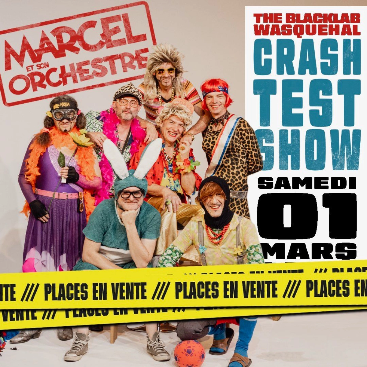 Marcel et son Orchestre en The Black Lab Tickets