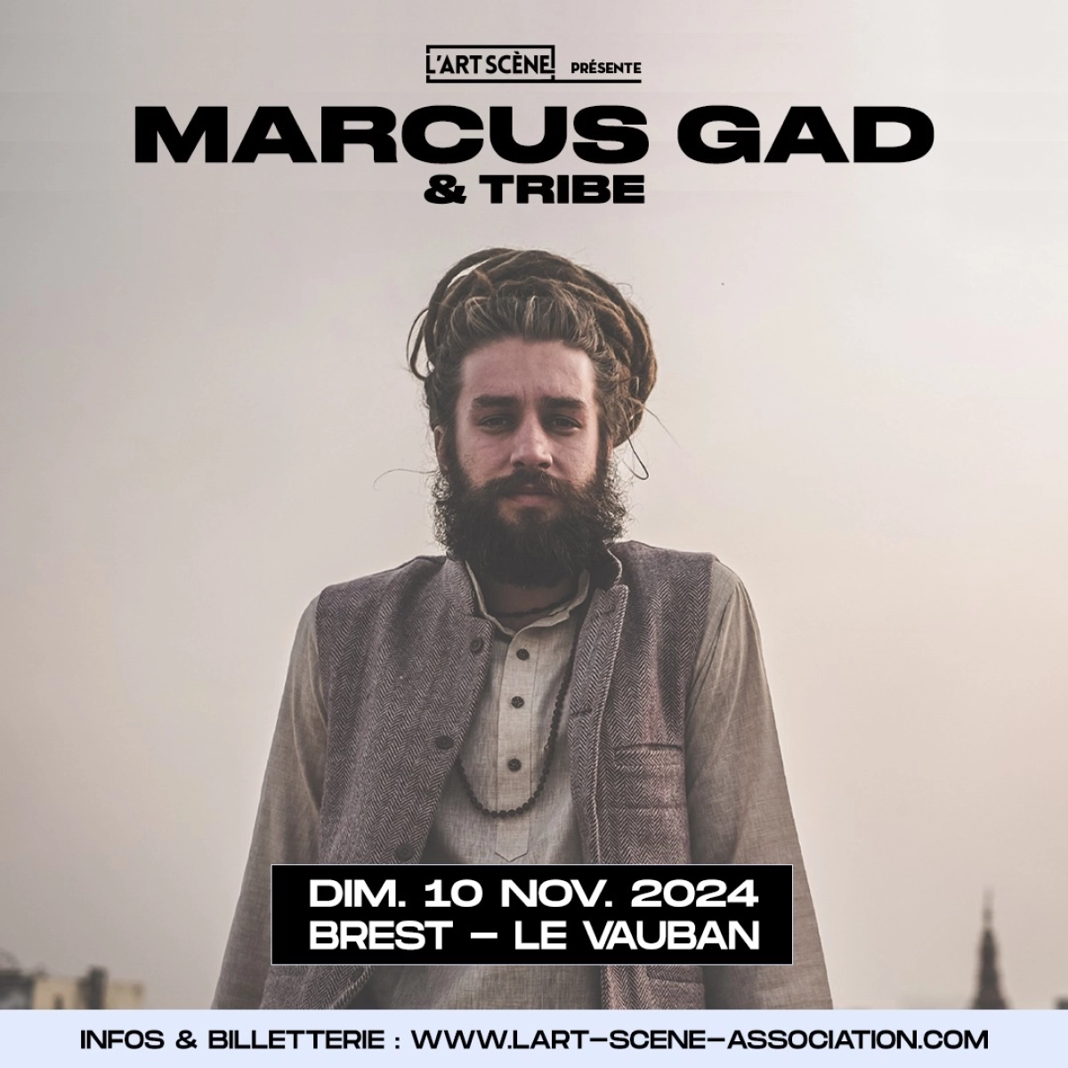 Marcus Gad and Tribe at Cabaret Vauban Tickets