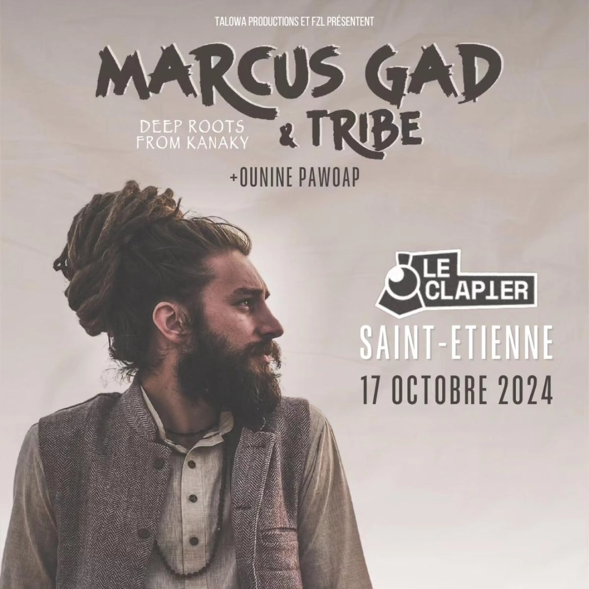 Marcus Gad al Le Clapier Tickets