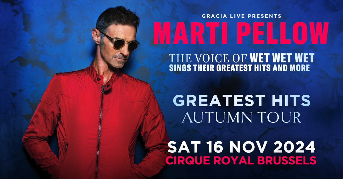 Marti Pellow in der Cirque Royal Tickets