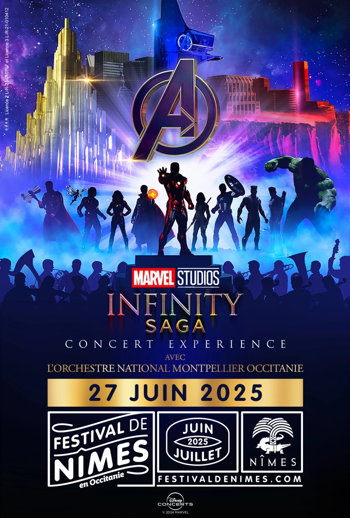 Marvel Infinity Saga en Arenes de Nimes Tickets