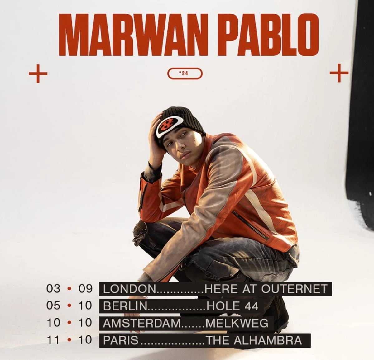 Marwan Pablo in der Melkweg Tickets