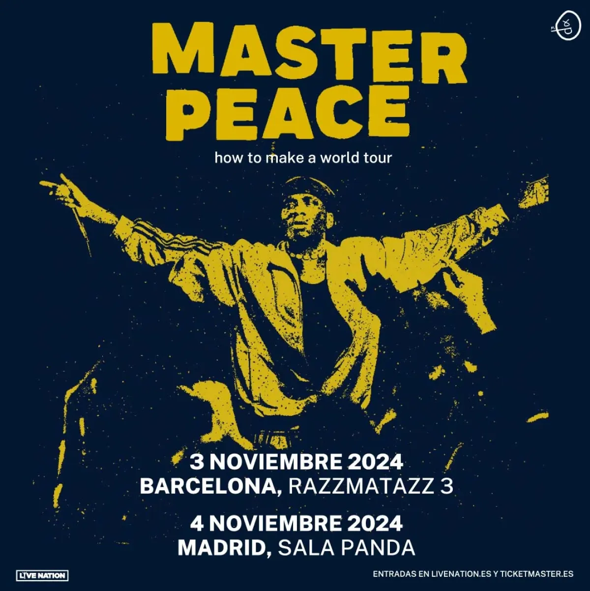 Billets Master Peace (Razzmatazz - Barcelone)