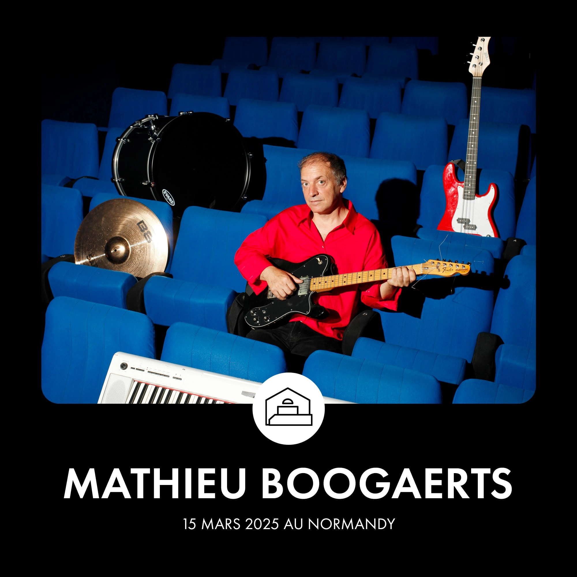 Mathieu Boogaerts at Le Normandy Tickets