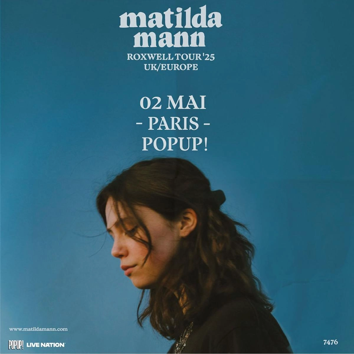 Matilda Mann at Popup Paris Tickets