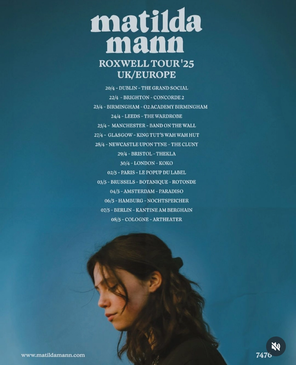 Matilda Mann - Roxwell Tour´25 at Nochtspeicher Tickets