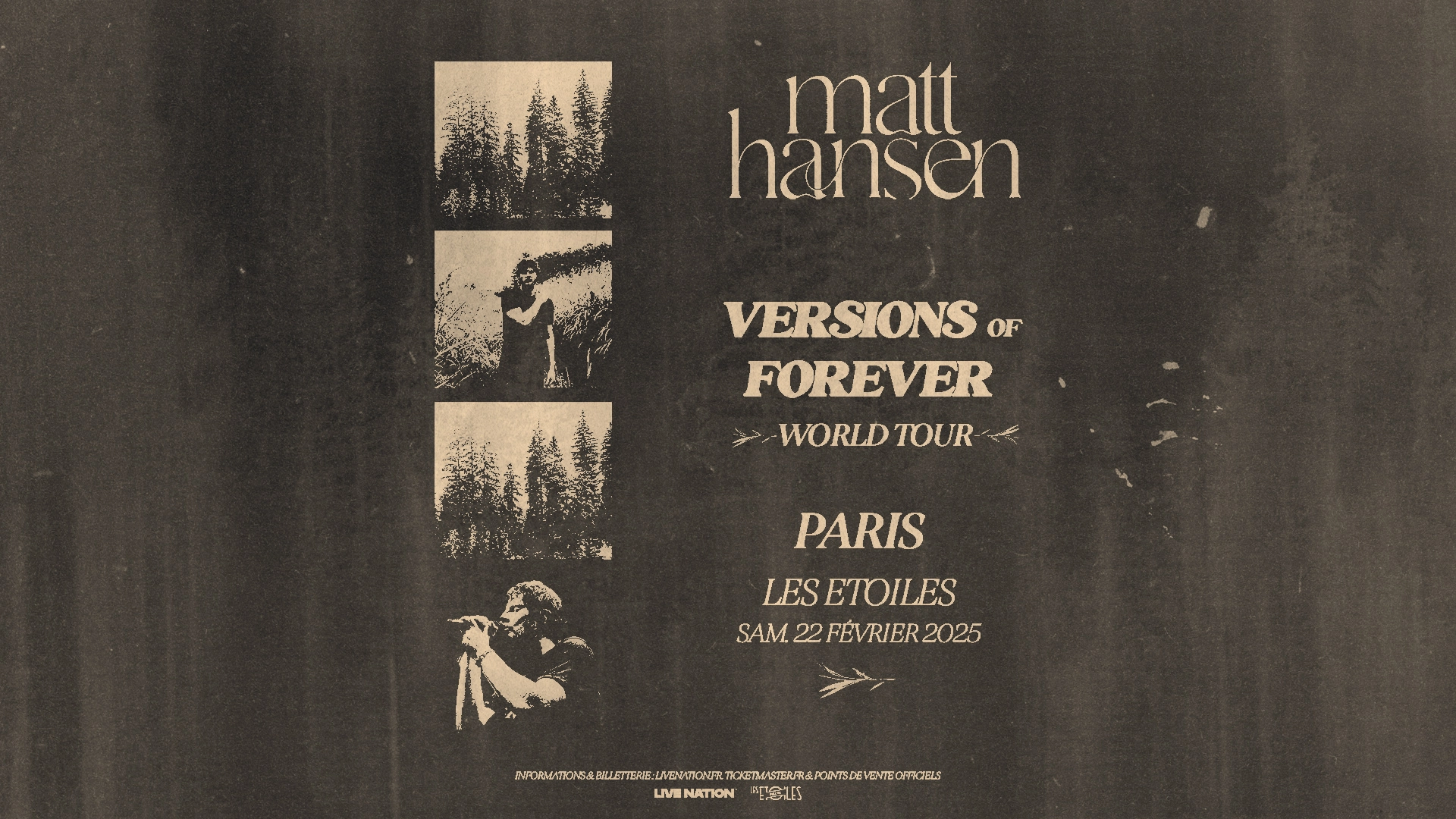 Matt Hansen at Les Etoiles Tickets