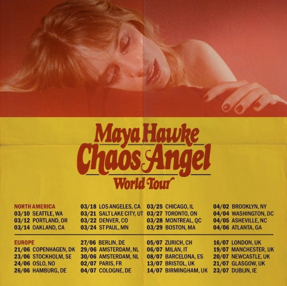 Maya Hawke at Sentrum Scene Tickets